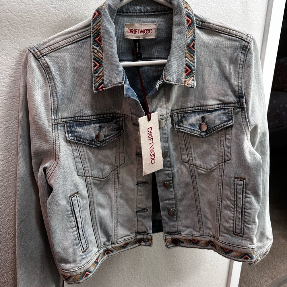 DRIFTWOOD Light Blue Denim Jacket